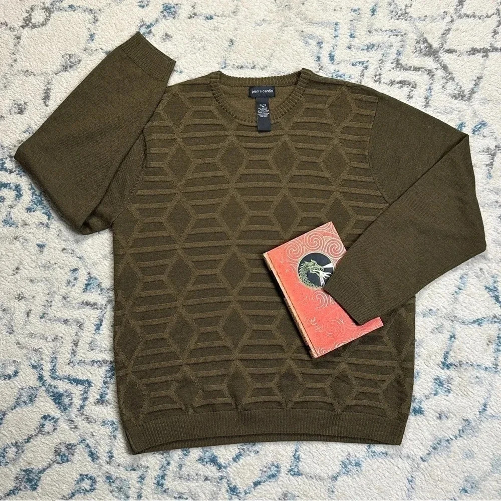 Pierre Cardin Wool mix - Men’s Crew Neck Sweater - Excellent condition - XL - Picture 2 of 6